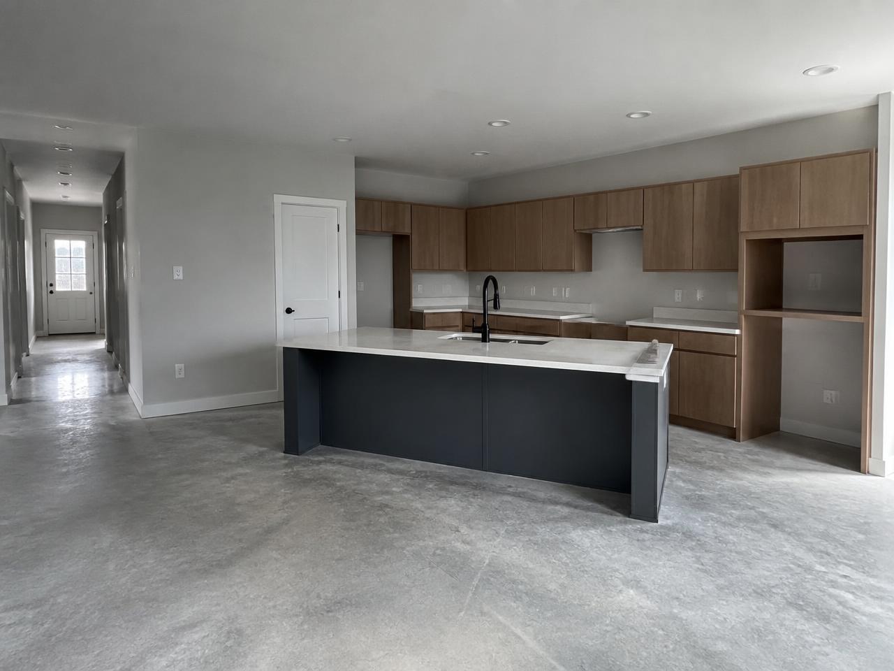 Pièce avant la pose du carrelage